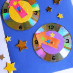 New Years Countdown Crafts for Kids - Cultivating Brilliant Minds Countdown Clocks Craft