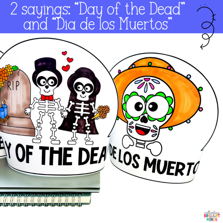Dia de los Muertos Crown Crafts Day of the Dead Activities Coloring ...