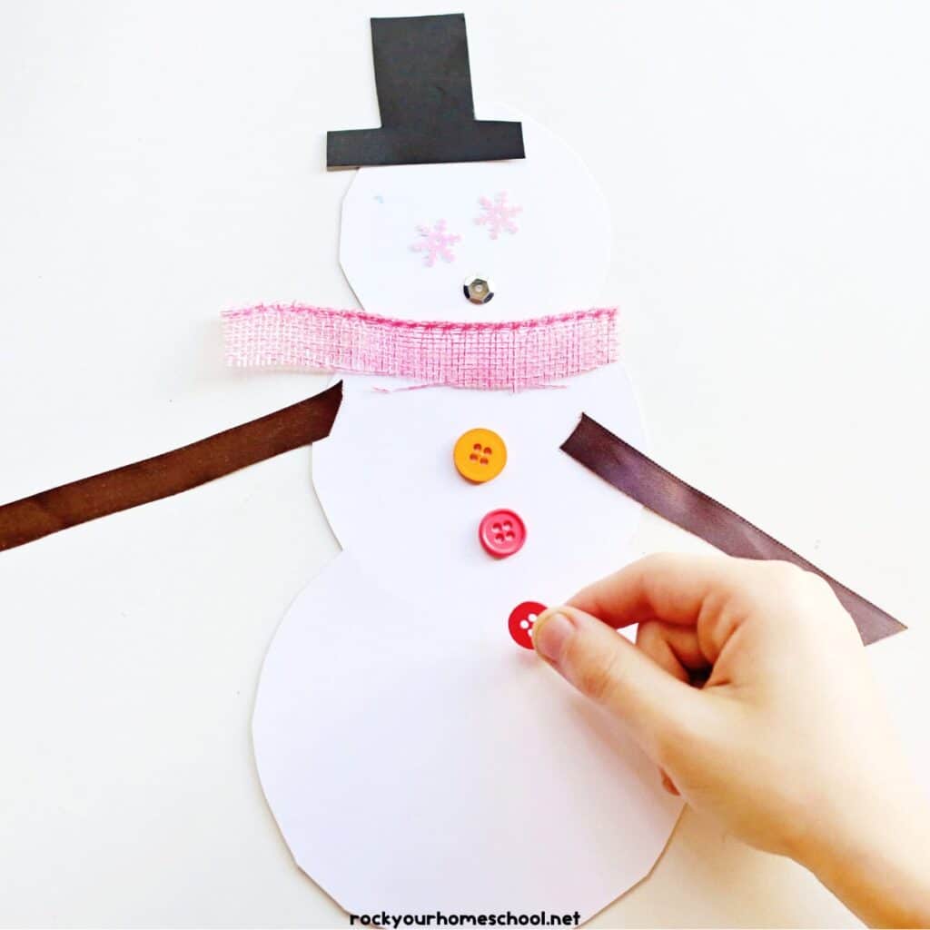 Snowman Crafts for Kids - Cultivating Brilliant Minds Design a Snowman craft