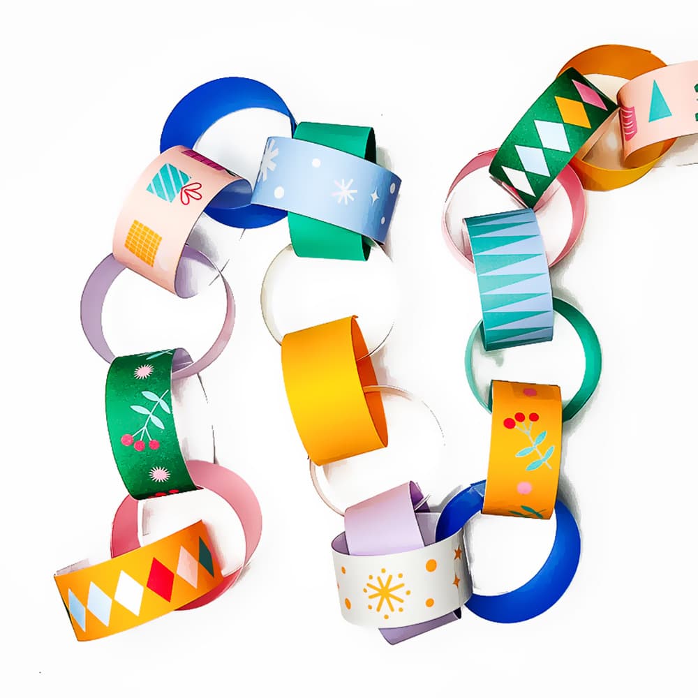 New Year Paper Chain Countdown