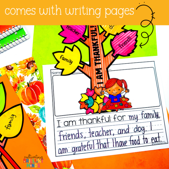 Thanksgiving Gratitude Craft | Thanksgiving Activity and Craft | Bulletin Board - Image 2