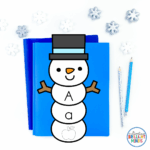 Snowman Alphabet Match - Cultivating Brilliant Minds snowman center where students match the pieces of the snowman with the same letter / beginning sound