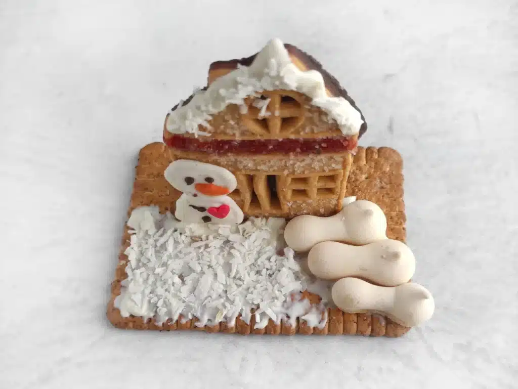 Christmas Village Houses - Cultivating Brilliant Minds christmas village house made out of cookies