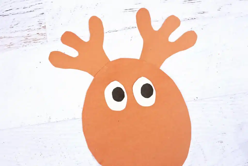 Rudolph Ring Pop Craft - Cultivating Brilliant Minds a reindeer craft made of construction paper