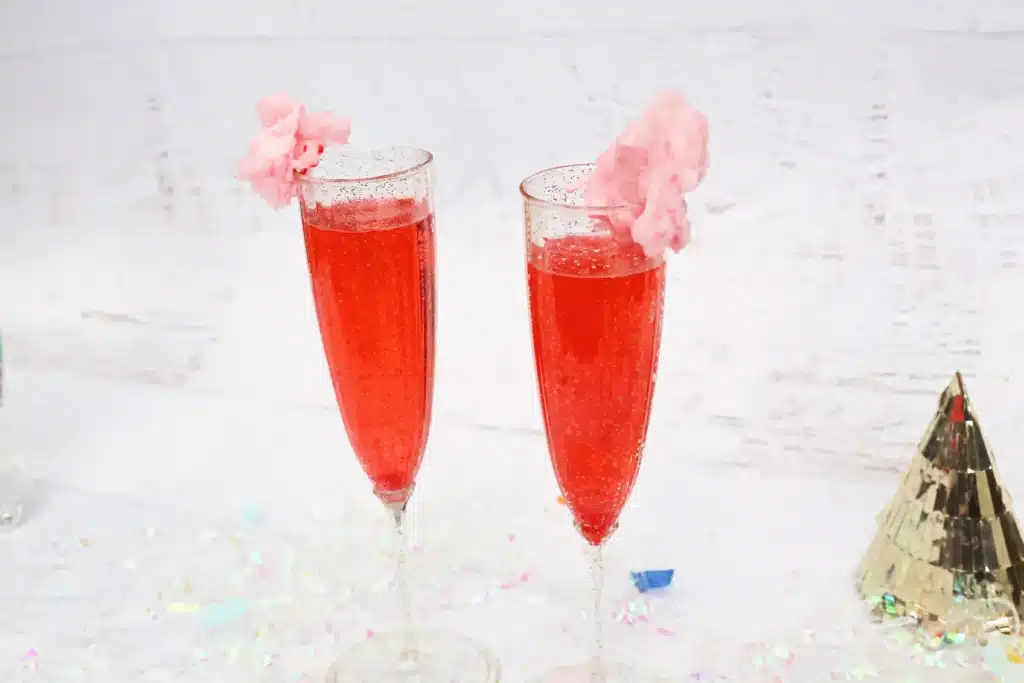 New Years Cotton Candy Drink  Cultivating Brilliant Minds a new year's eve drink for kids with cotton candy