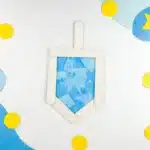 Dreidel Craft for Hanukkah - Cultivating Brilliant Minds a dreidel craft make out of popsicle sticks