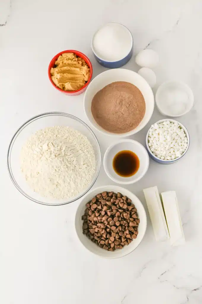 Hot Chocolate Cookies - Cultivating Brilliant Minds ingredients to make hot chocolate cookies