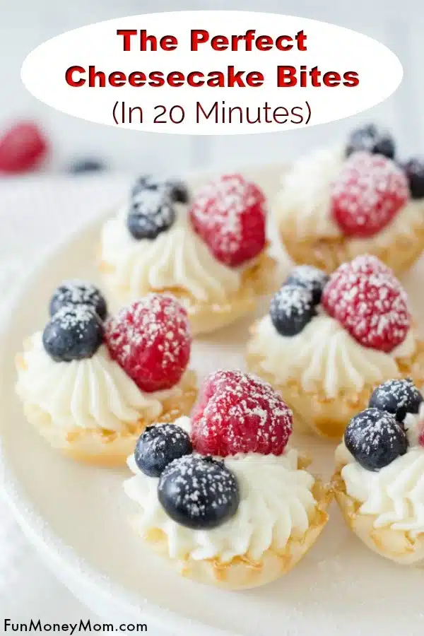 No-Bake Recipes for Kids - Cultivating Brilliant Minds no-bake cheesecake bites