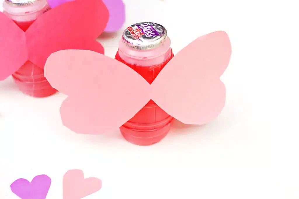 Love Bug Juices - Cultivating Brilliant Minds heart wings glued to the hug drink