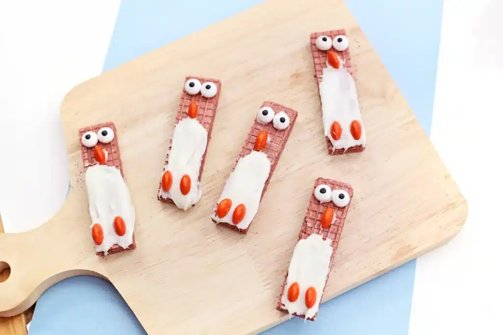 Penguin Wafers - Cultivating Brilliant Minds chocolate wafers decorated to look like penguins