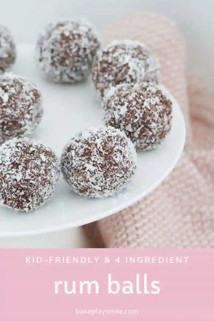 No-Bake Recipes for Kids - Cultivating Brilliant Minds rum balls that are alcohol-free