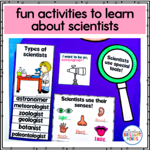 a scientist lapbook that teaches all about scientists