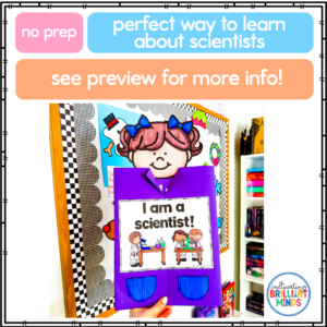 a scientist lapbook that teaches all about scientists