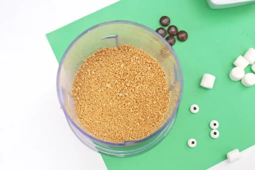 Groundhog Pudding Cups - Cultivating Brilliant Minds blended nutter butter cookies