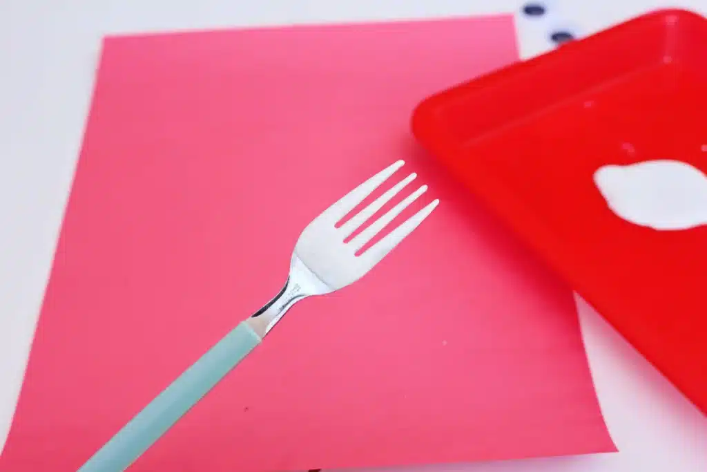 Fork Painted Love Monsters - Cultivating Brilliant Minds a fork dipped in paint