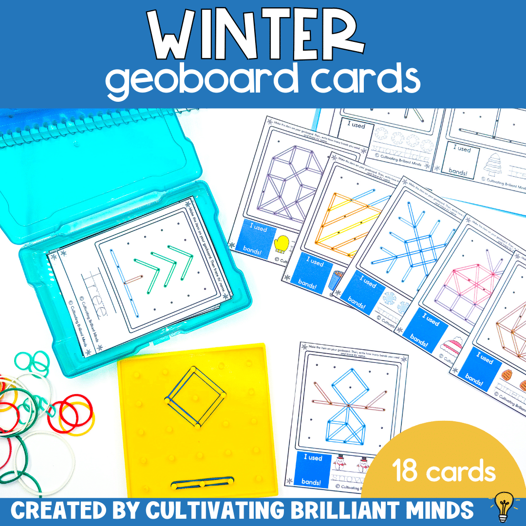 Winter Geoboards - Cultivating Brilliant Minds