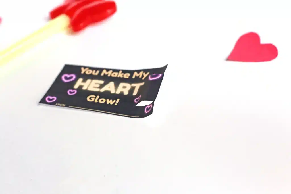 You Make My Heart Glow Valentine Card - Cultivating Brilliant Minds a printable valentine card that says " you make my heart glow"