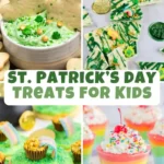 St. Patrick's Day Treats for Kids - Cultivating Brilliant Minds a collage of st. patrick's day treats for kids