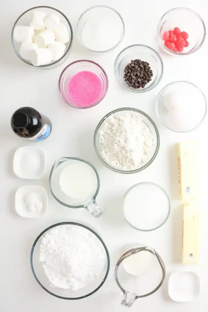 Bunny Cupcakes for Easter - Cultivating Brilliant Minds ingredients to make bunny cupcakes