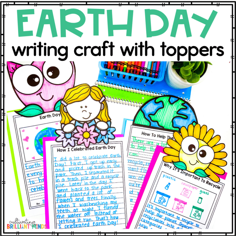 writing crafts for earth day
