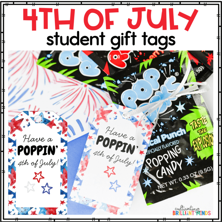 gift tags for the fourth of july