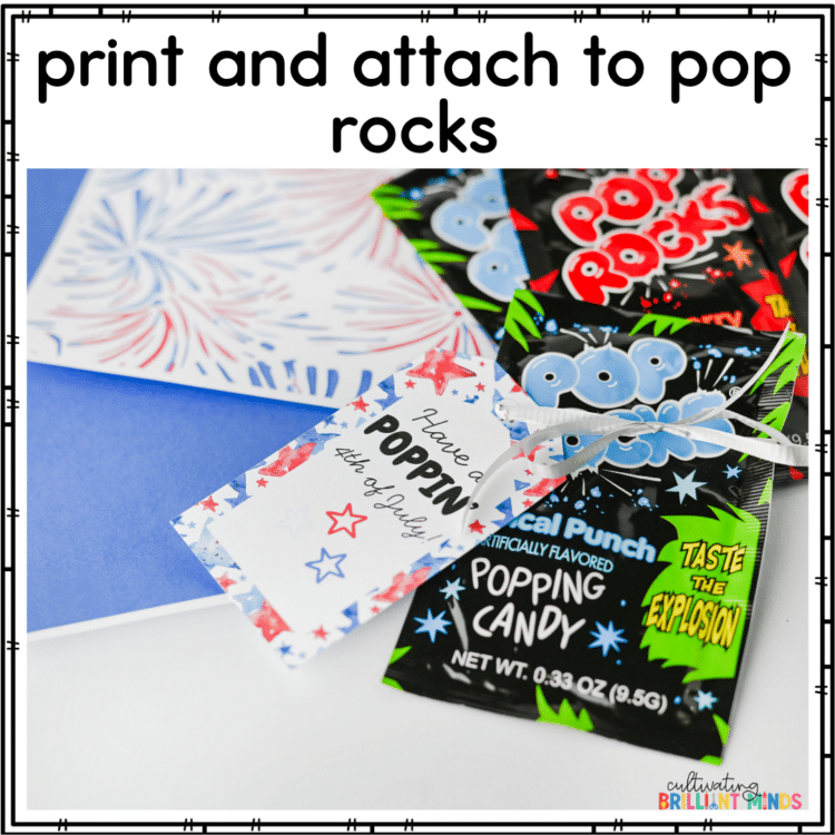 gift tags for the fourth of july