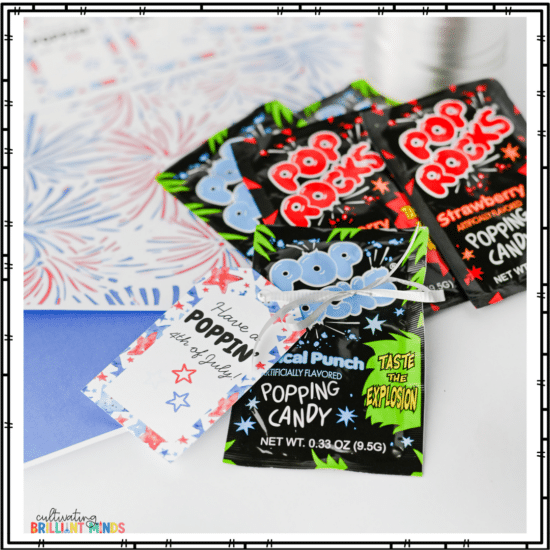 gift tags for the fourth of july