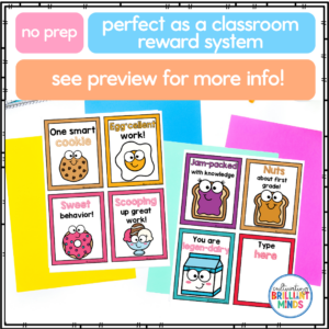 food-themed brag tags