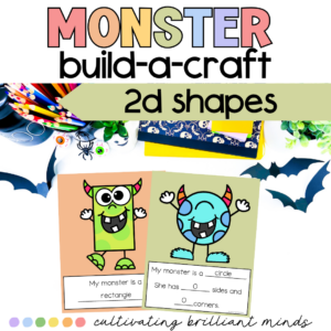 Build a Monster 2D Shape Craft