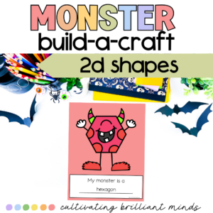 Build a Monster 2D Shape Craft