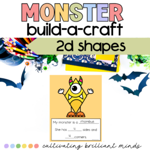 Build a Monster 2D Shape Craft