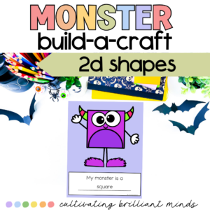 Build a Monster 2D Shape Craft