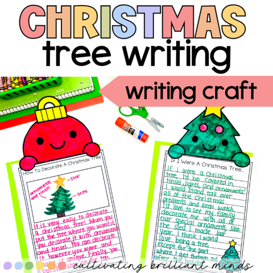 Christmas Tree Writing Crafts