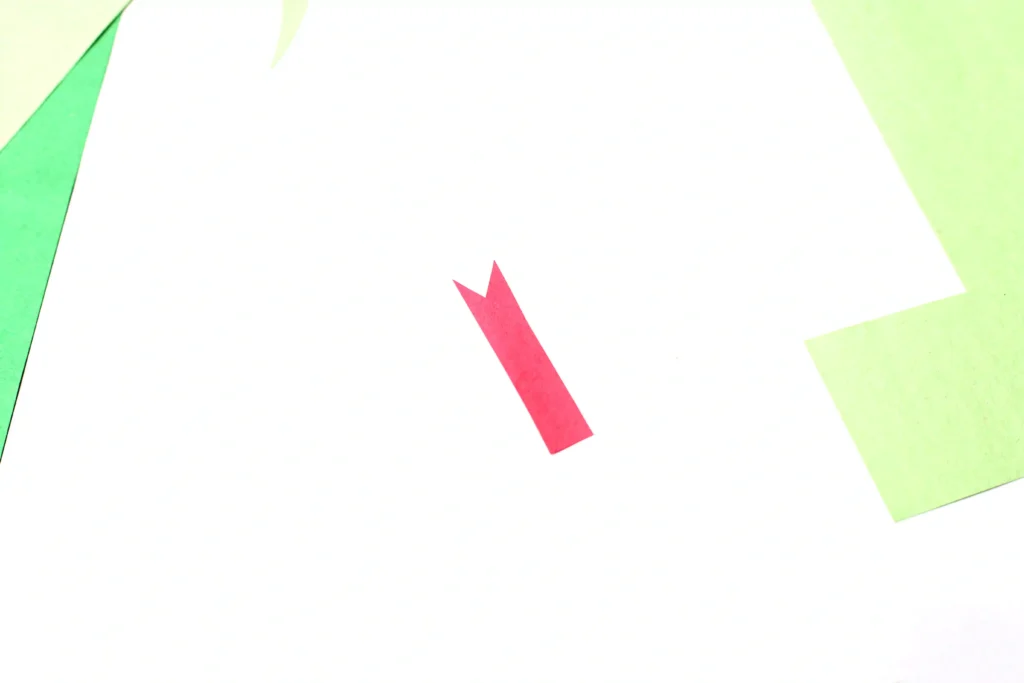 Letter I Iguana Craft - Cultivating Brilliant Minds a red iguana tongue cut out of construction paper