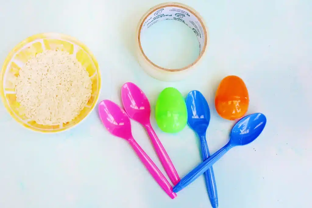 DIY Maracas - Cultivating Brilliant Minds supplies for the DIY maracas