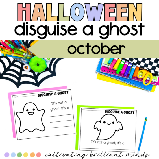 Disguise A Ghost Worksheet