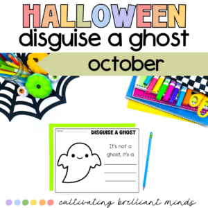 Disguise A Ghost Worksheet