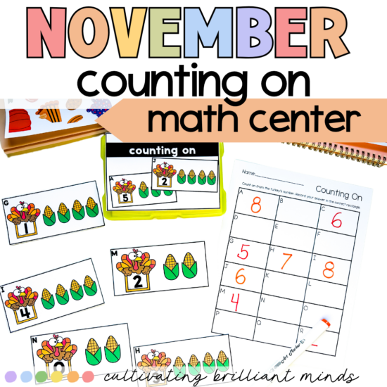 Math Counting On Center for November