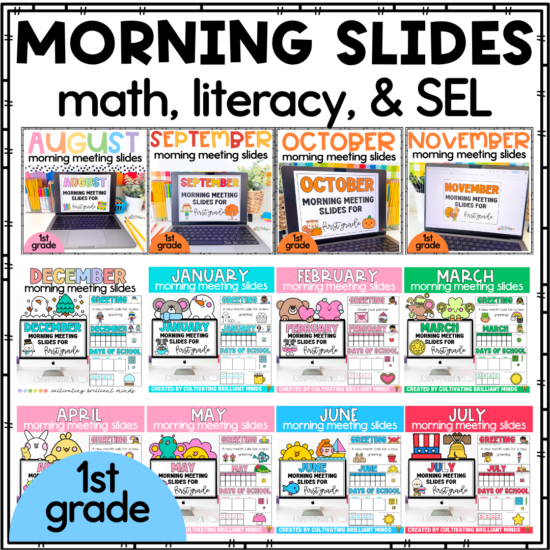 Morning Meeting Slides For First Grade