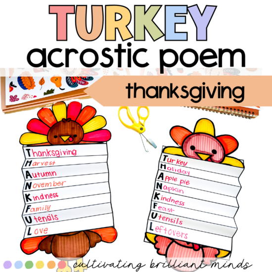 Thanksgiving Acrostic Poem