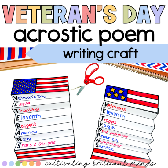 Veteran's Day Acrostic Poem
