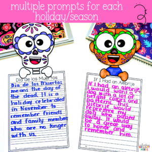 day of the dead writing crafts for kids