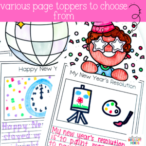 new year writing crafts for kids