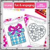 Valentine’s Day Dot Markers February Fine Motor Skills Activities ...