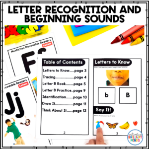 nonfiction alphabet books that focus on one letter and words that begin with it