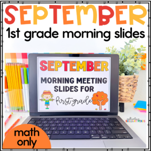 math morning meeting slides for september