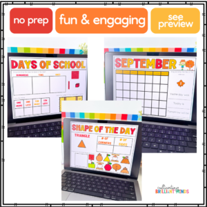 math morning meeting slides for september