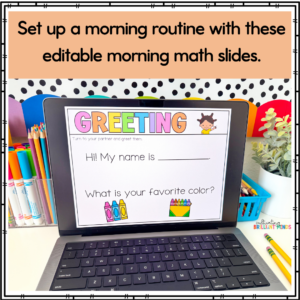 math morning meeting slides for august