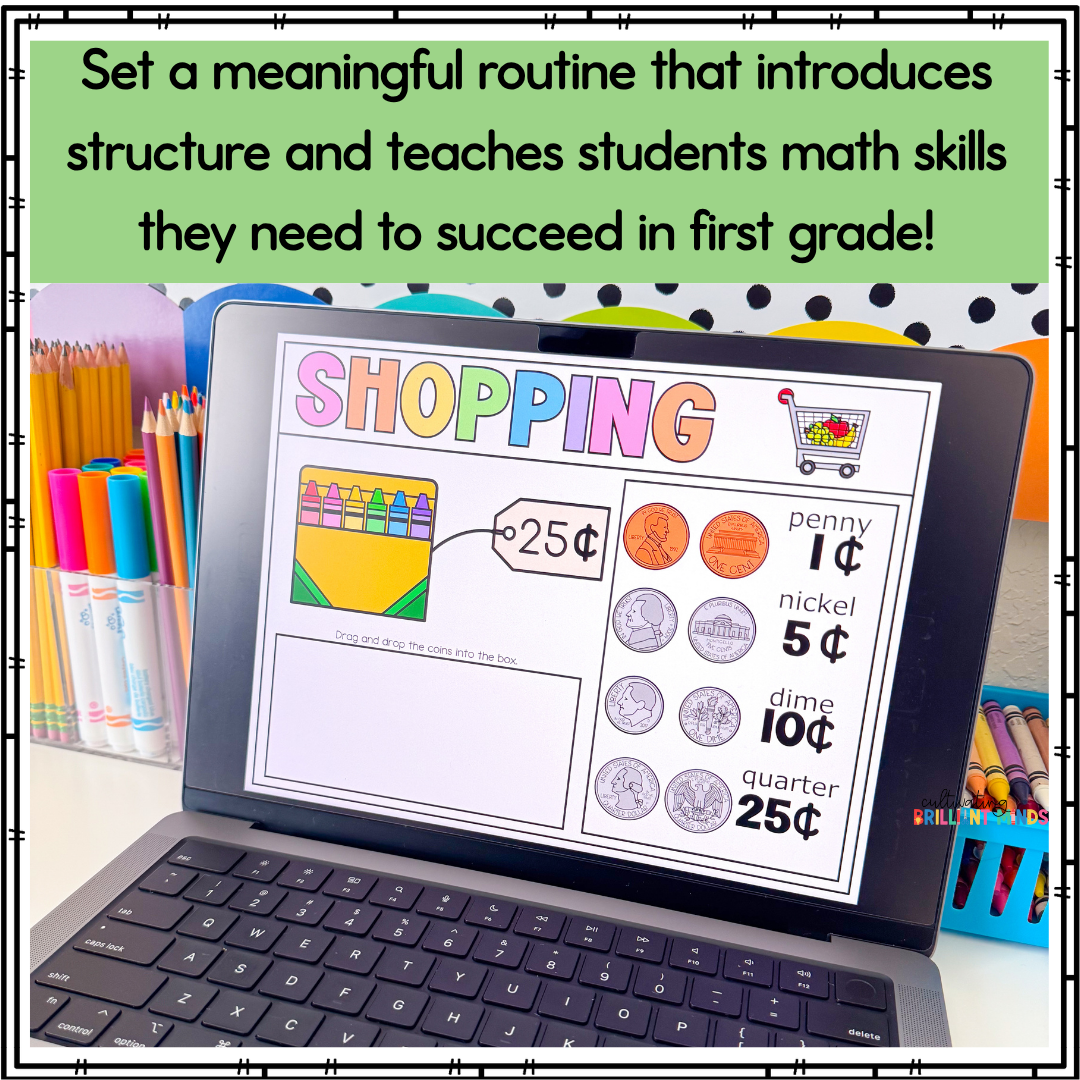 Math Morning Meeting - Cultivating Brilliant Minds math morning meeting slides for august