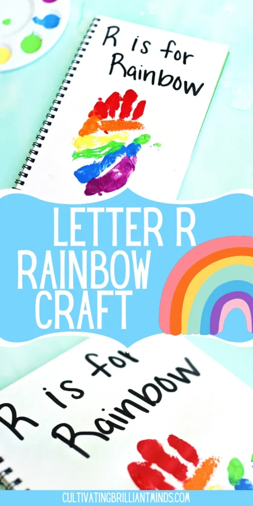 a letter r handprint craft